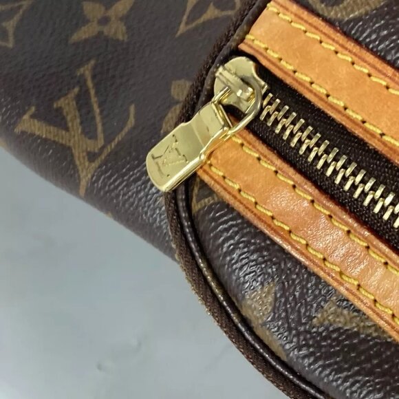 LOUIS VUITTON Monogram Sac Ado-Bosphore backpack bag Brown - Picture 10 of 14